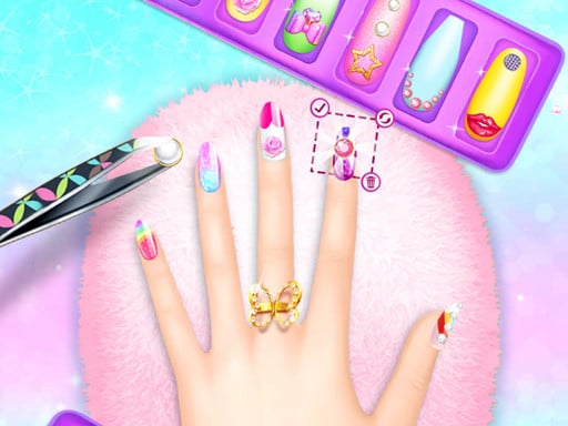 Nail Salon Girl Games